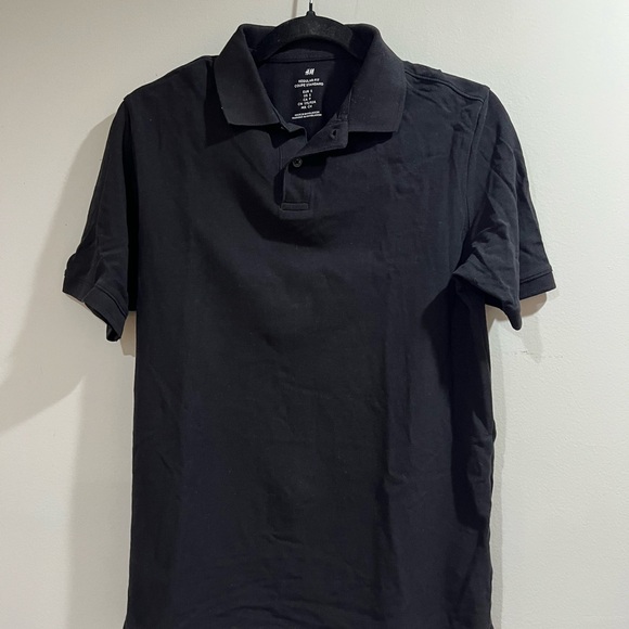 H&M Other - H&M Men's Polo Shirt in Deep Black
